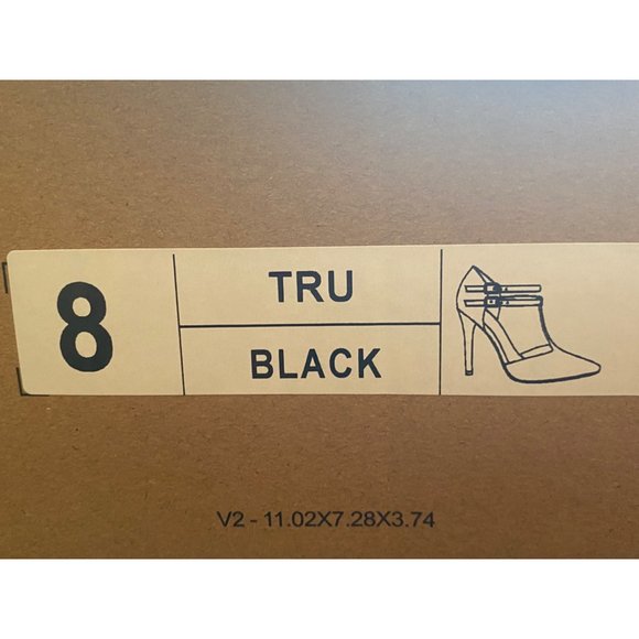 Journee Collection Women's Tru Pump Black Size 8 NIB - Picture 5 of 5
